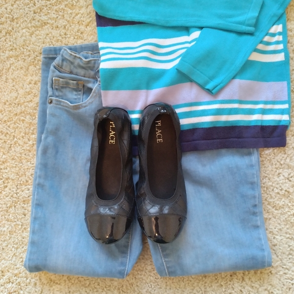 Black Children Place Ballet Flats - Picture 14 of 16